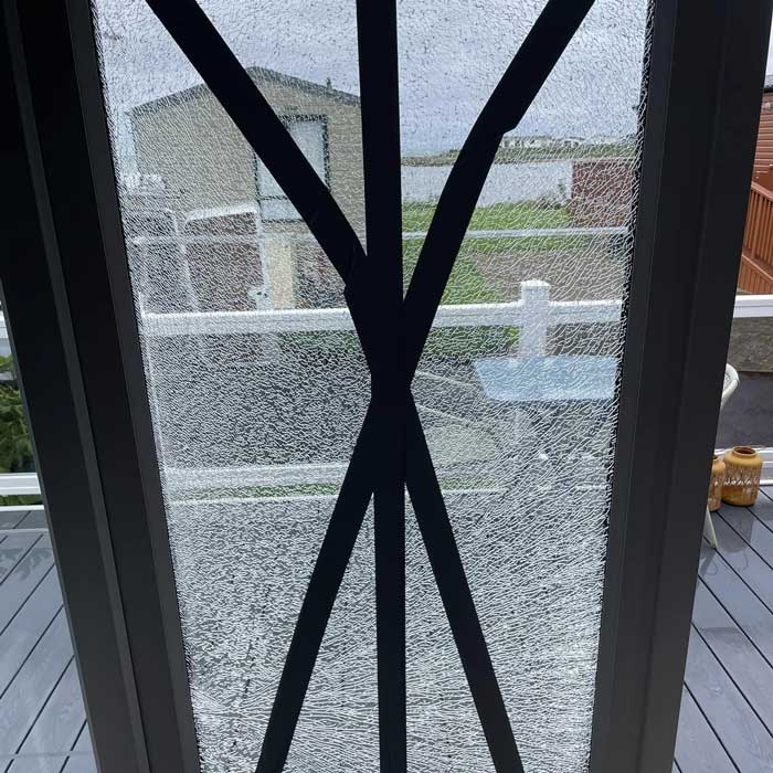 DKS Glazing and Repairs broken uPVC patio door